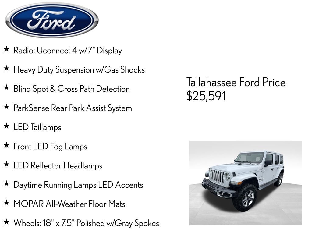 2019 Jeep Wrangler Unlimited Sahara