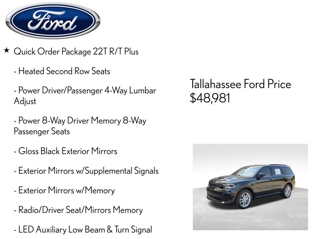 2024 Dodge Durango R/T Plus