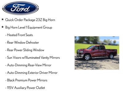 2025 RAM 1500 Big Horn/Lone Star