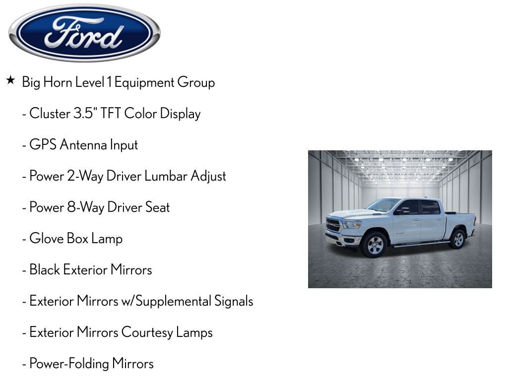 2022 RAM 1500 Big Horn/Lone Star