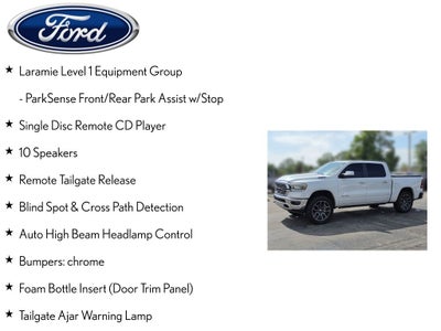 2019 RAM 1500 Laramie