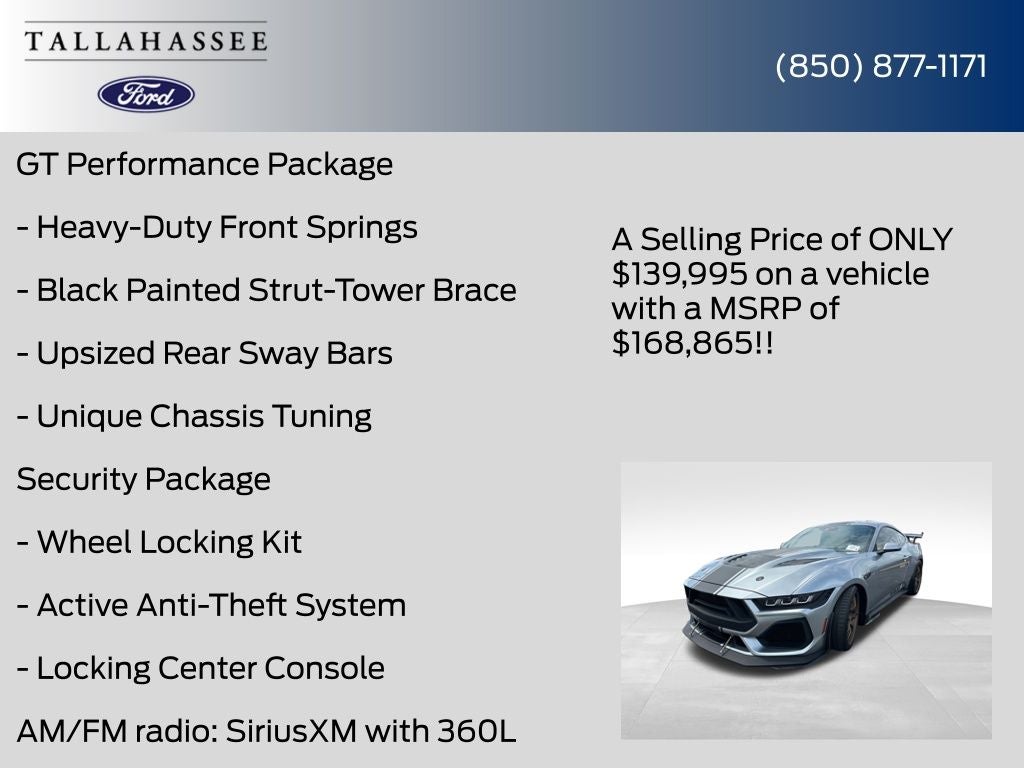 2025 Ford Mustang GT Premium Shelby Super Snake