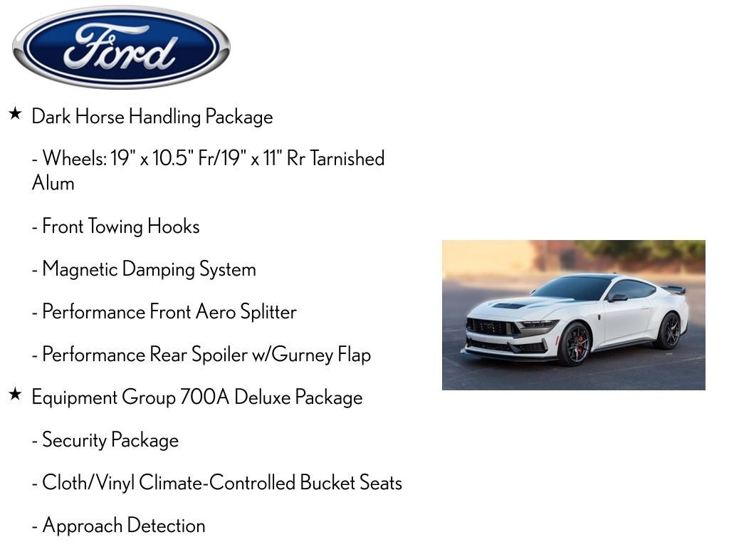 2024 Ford Mustang Dark Horse