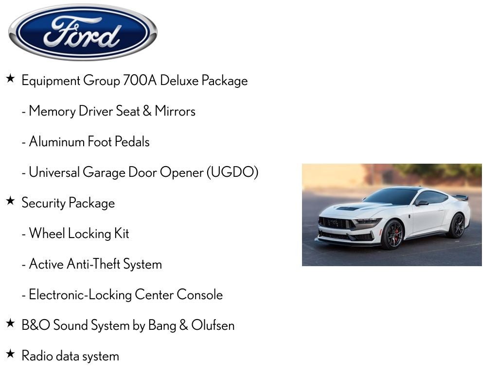 2024 Ford Mustang Dark Horse