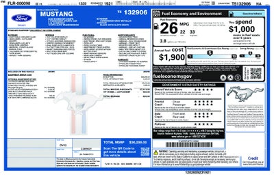 2026 Ford Mustang EcoBoost