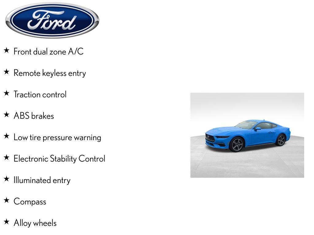 2025 Ford Mustang EcoBoost