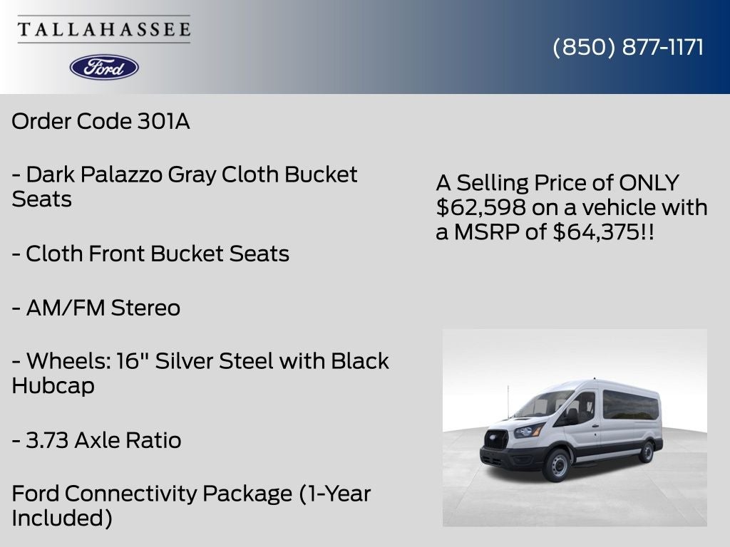 2026 Ford Transit-350 XL