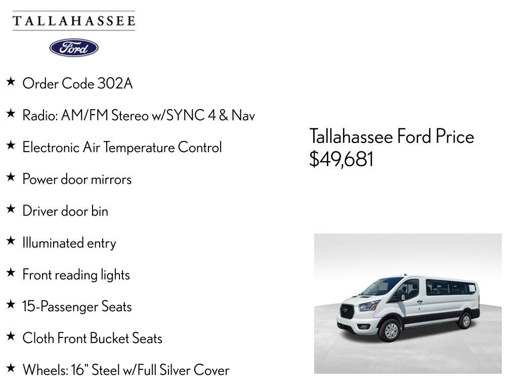 2023 Ford Transit-350 XLT