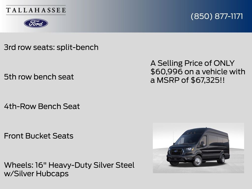 2025 Ford Transit-350 XLT