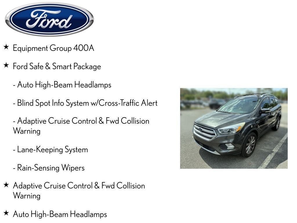 2018 Ford Escape Titanium