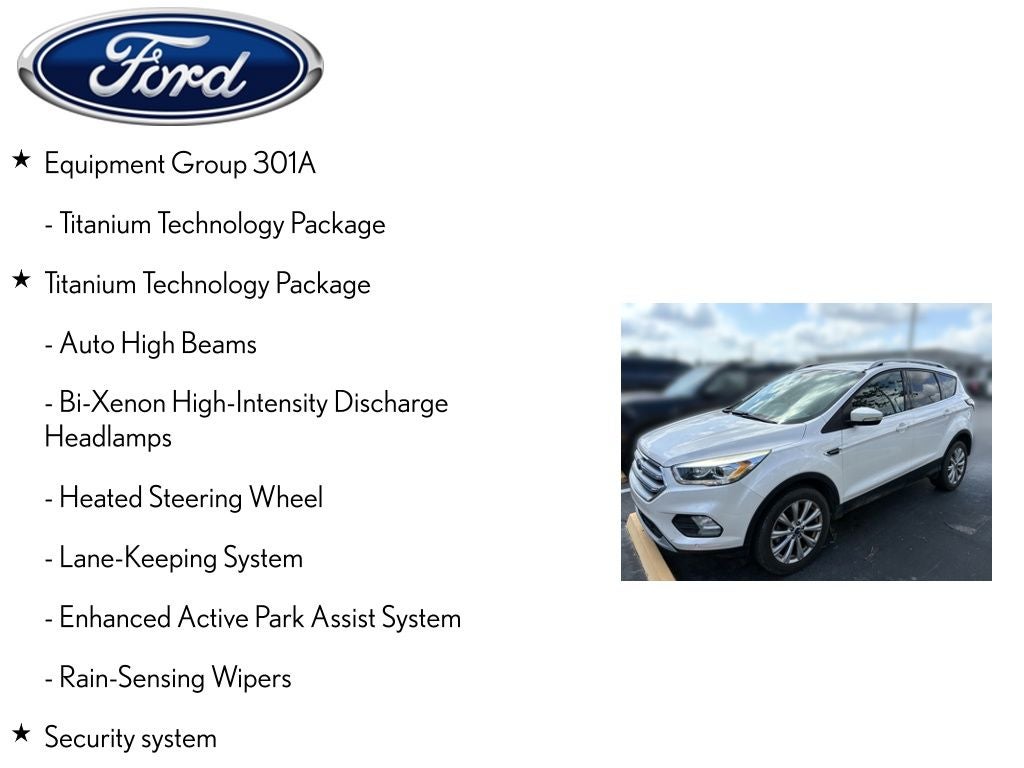 2017 Ford Escape Titanium