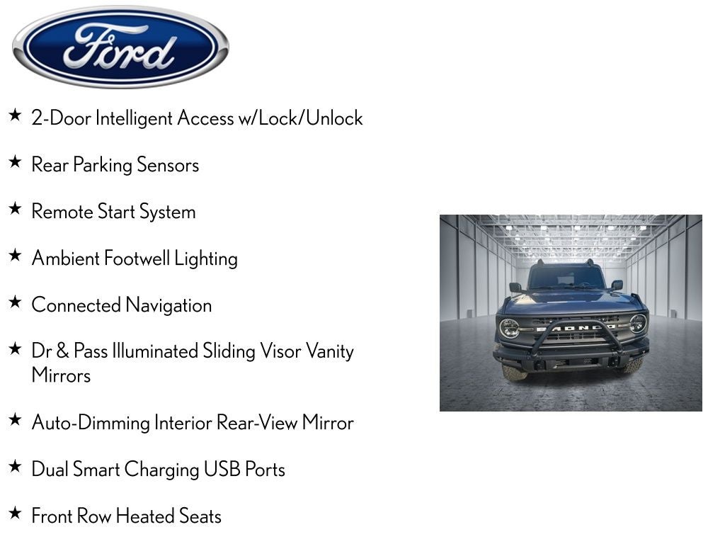 2024 Ford Bronco Black Diamond