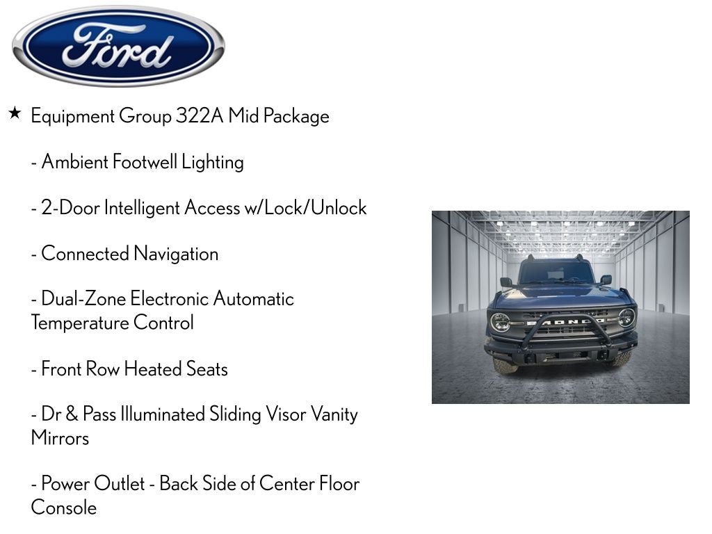 2024 Ford Bronco Black Diamond