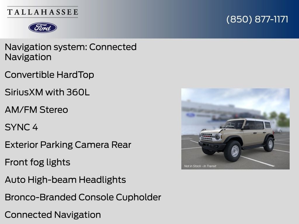 2026 Ford Bronco Heritage Edition