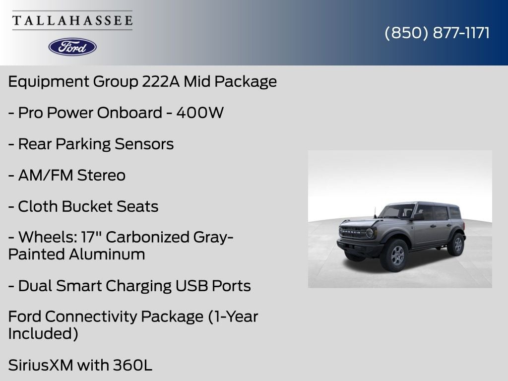 2026 Ford Bronco Big Bend