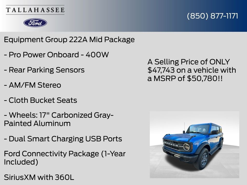 2026 Ford Bronco Big Bend