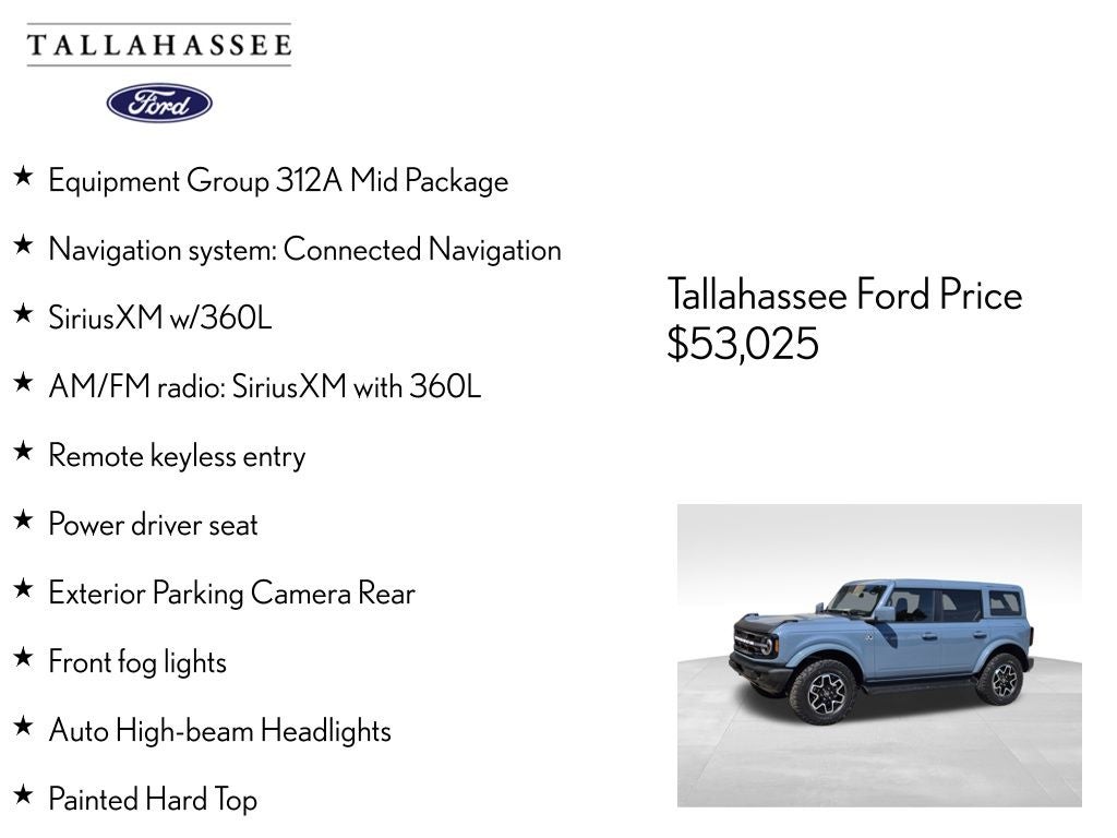 2025 Ford Bronco Outer Banks