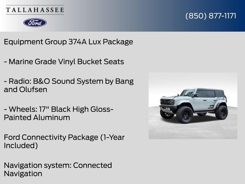 2026 Ford Bronco Raptor