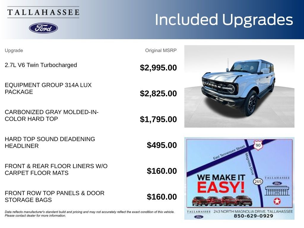 2026 Ford Bronco Outer Banks