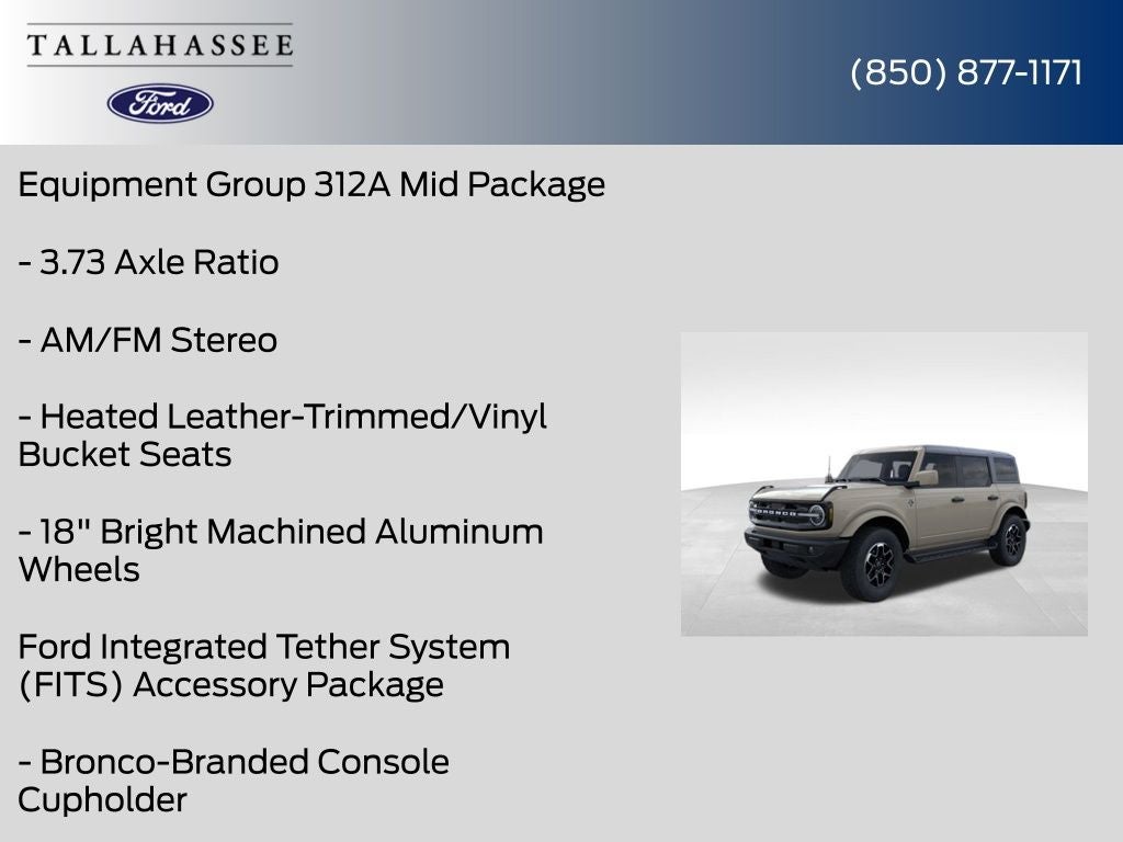 2026 Ford Bronco Outer Banks