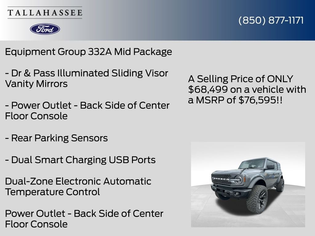 2025 Ford Bronco Badlands