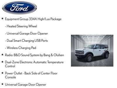 2024 Ford Bronco Badlands