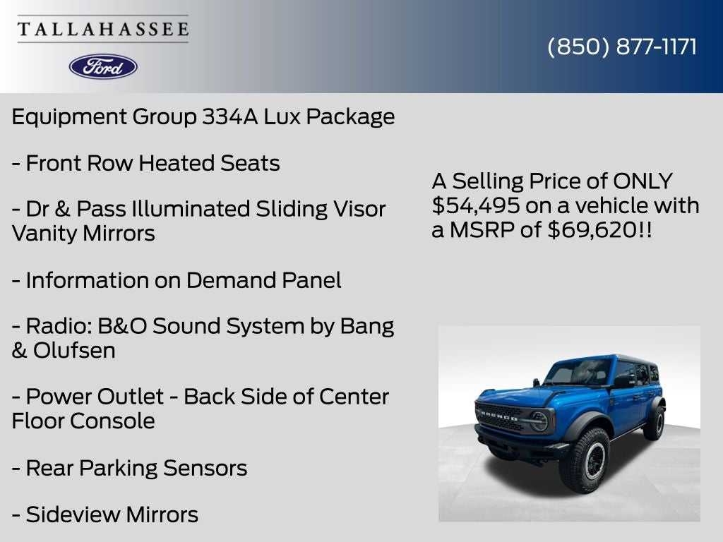 2025 Ford Bronco Badlands