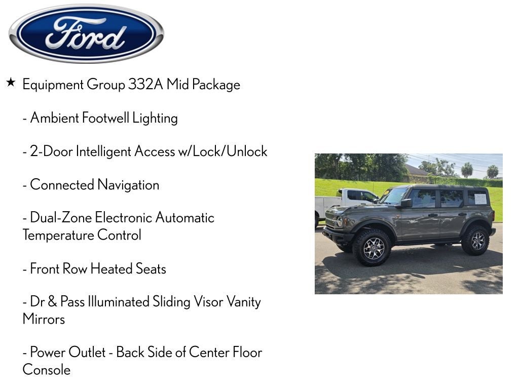 2025 Ford Bronco Badlands
