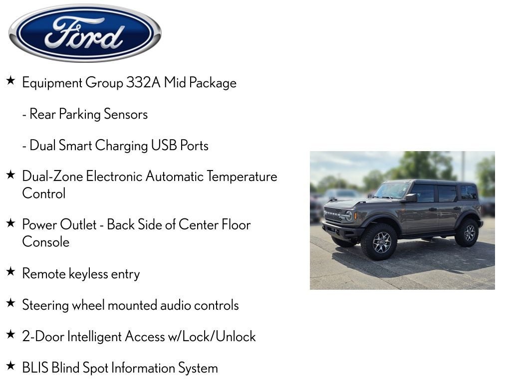 2025 Ford Bronco Badlands