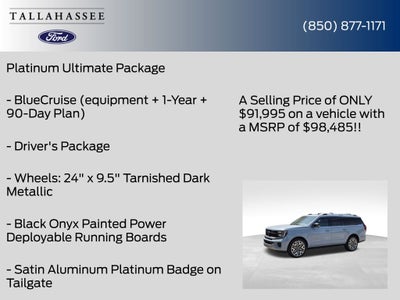 2026 Ford Expedition Max Platinum