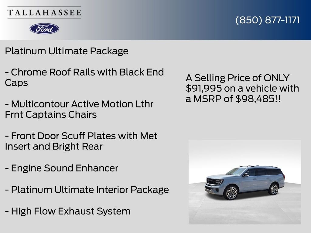 2026 Ford Expedition Max Platinum