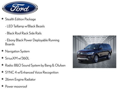 2023 Ford Expedition Limited Stealth edition