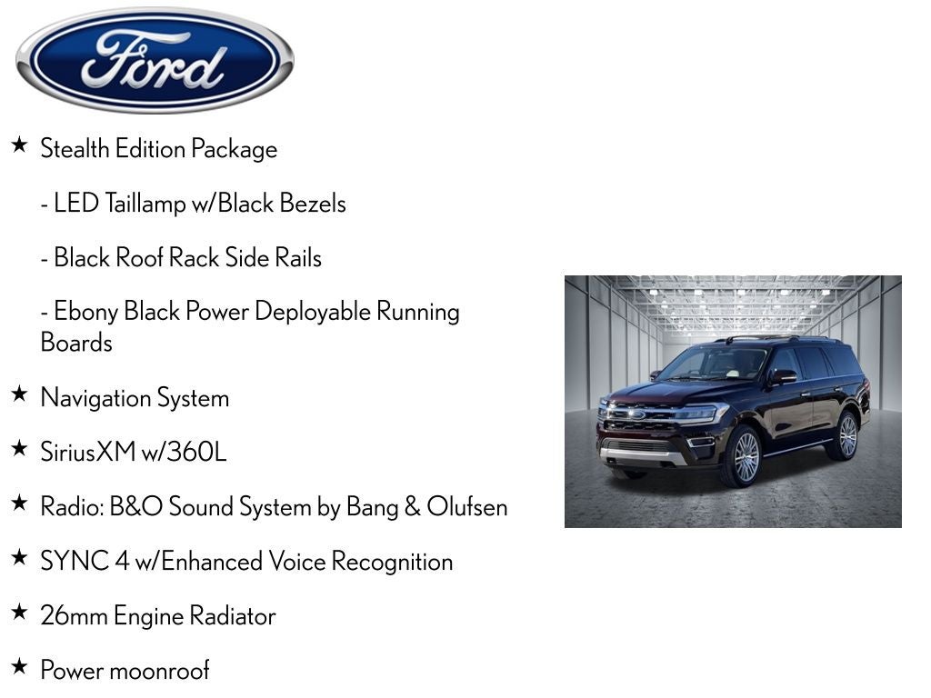2023 Ford Expedition Limited Stealth edition