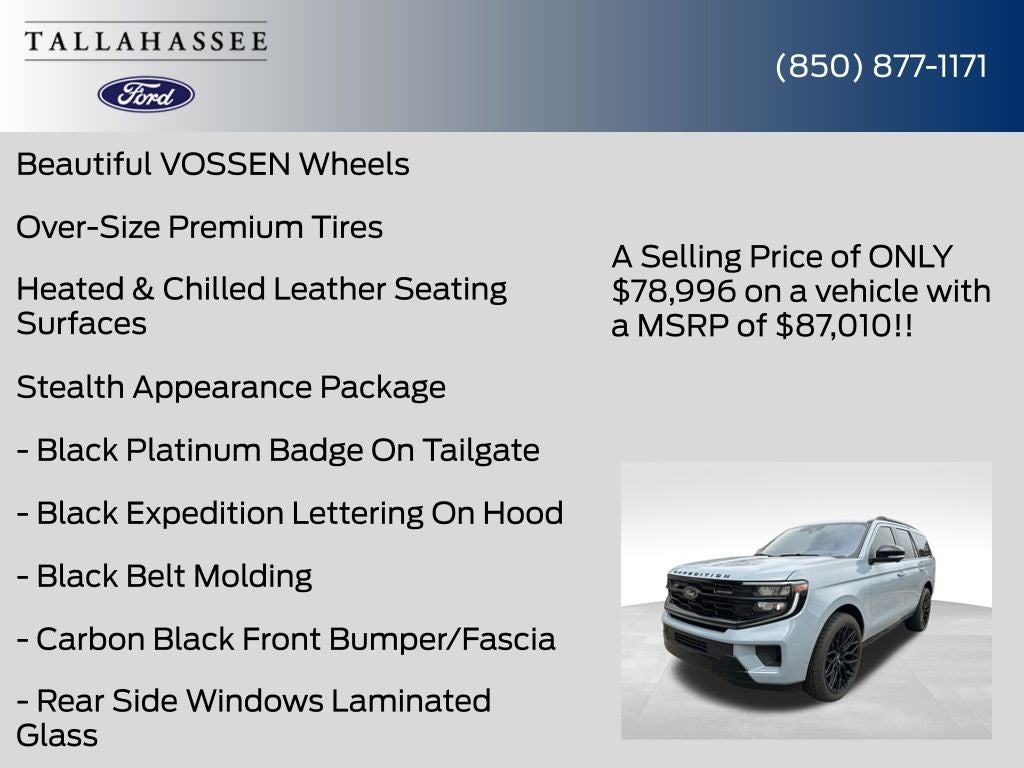 2025 Ford Expedition Platinum