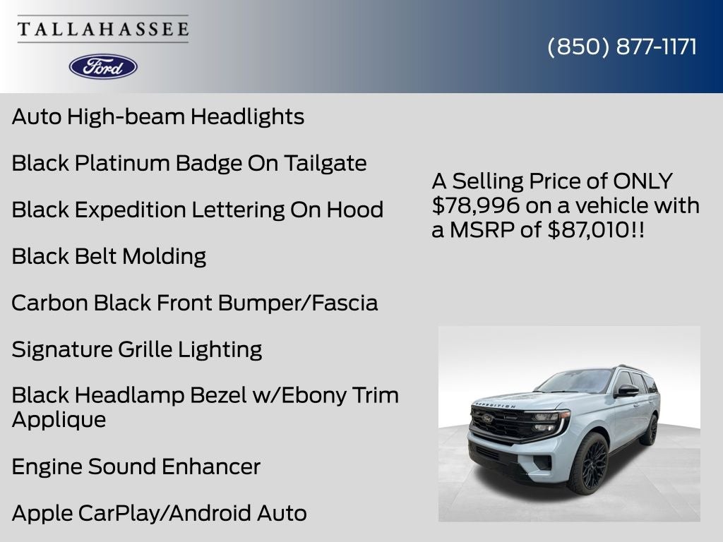 2025 Ford Expedition Platinum