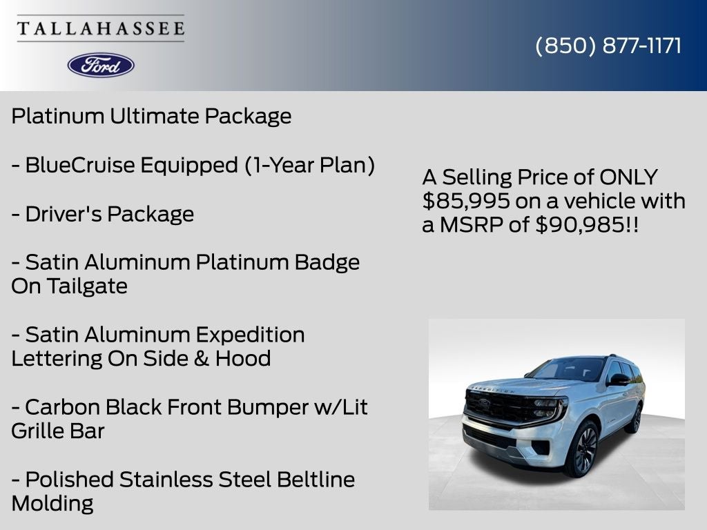 2025 Ford Expedition Platinum