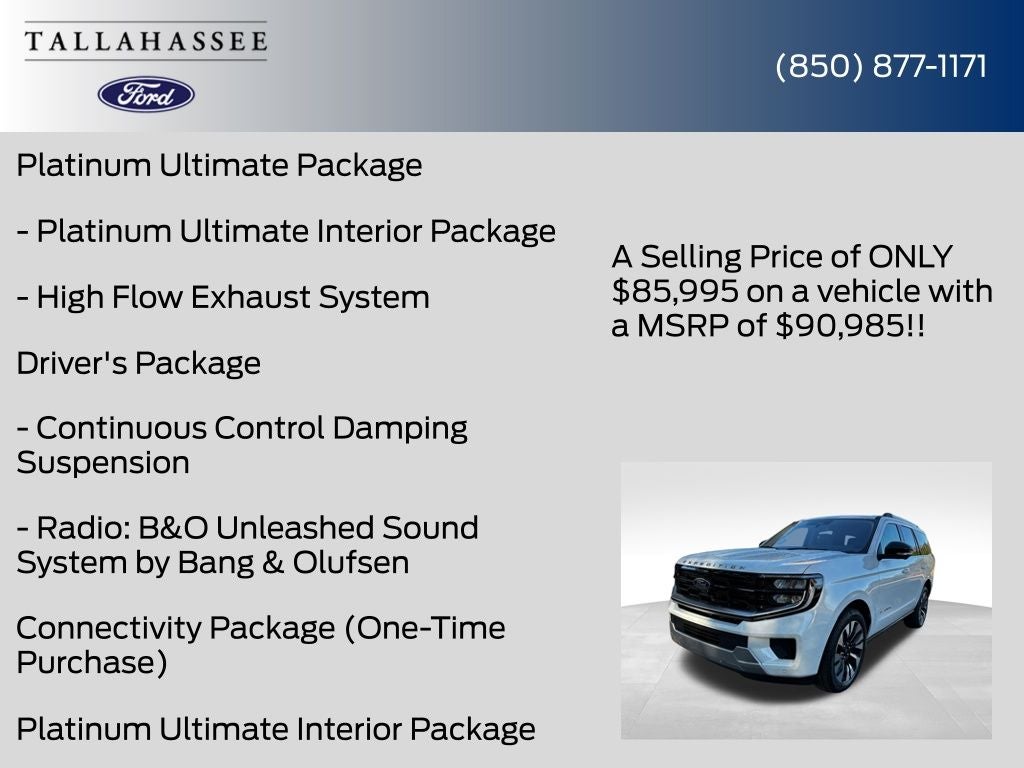 2025 Ford Expedition Platinum