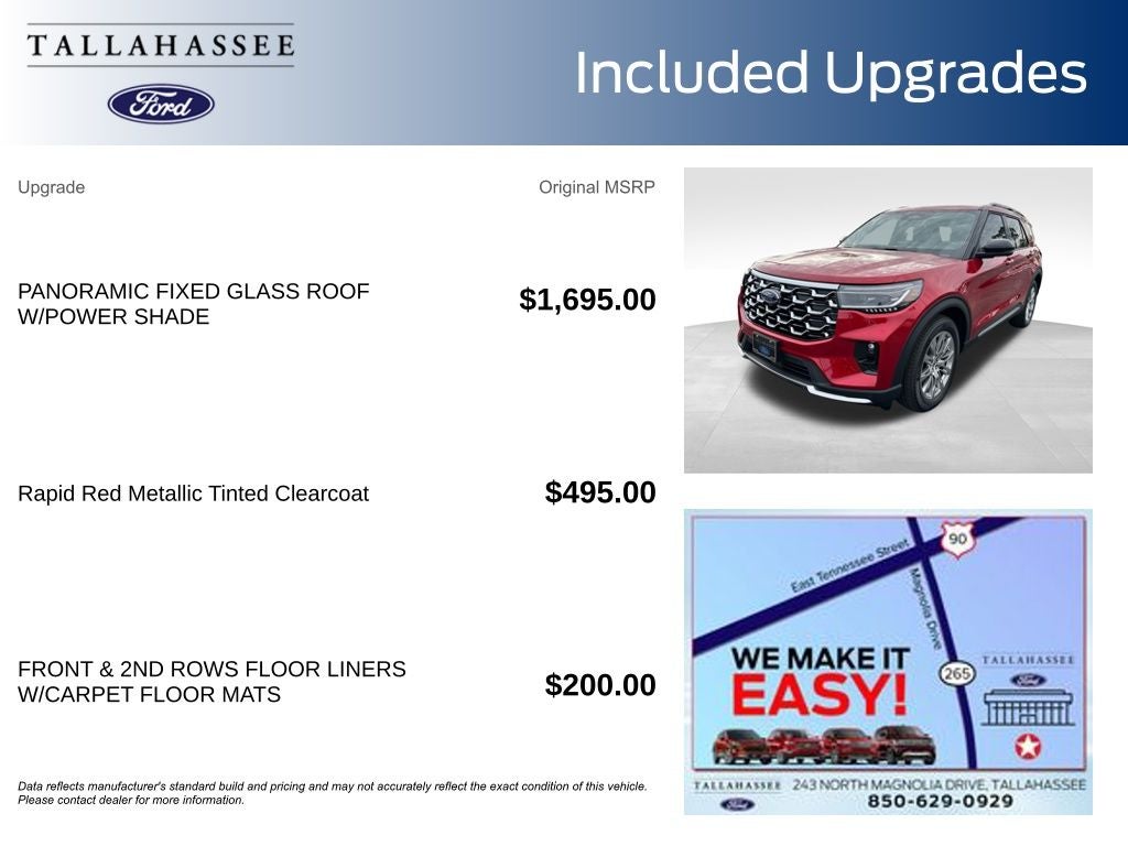 2026 Ford Explorer Platinum