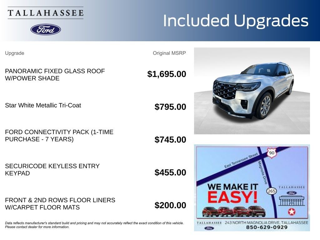 2026 Ford Explorer Platinum