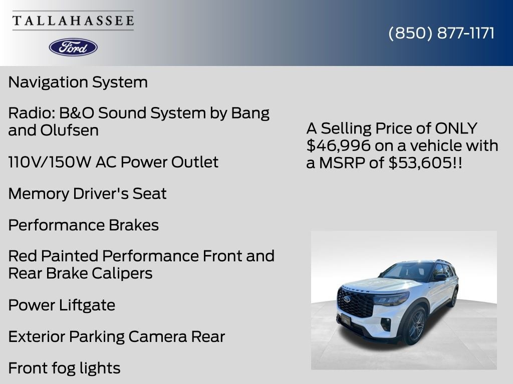 2026 Ford Explorer ST-Line