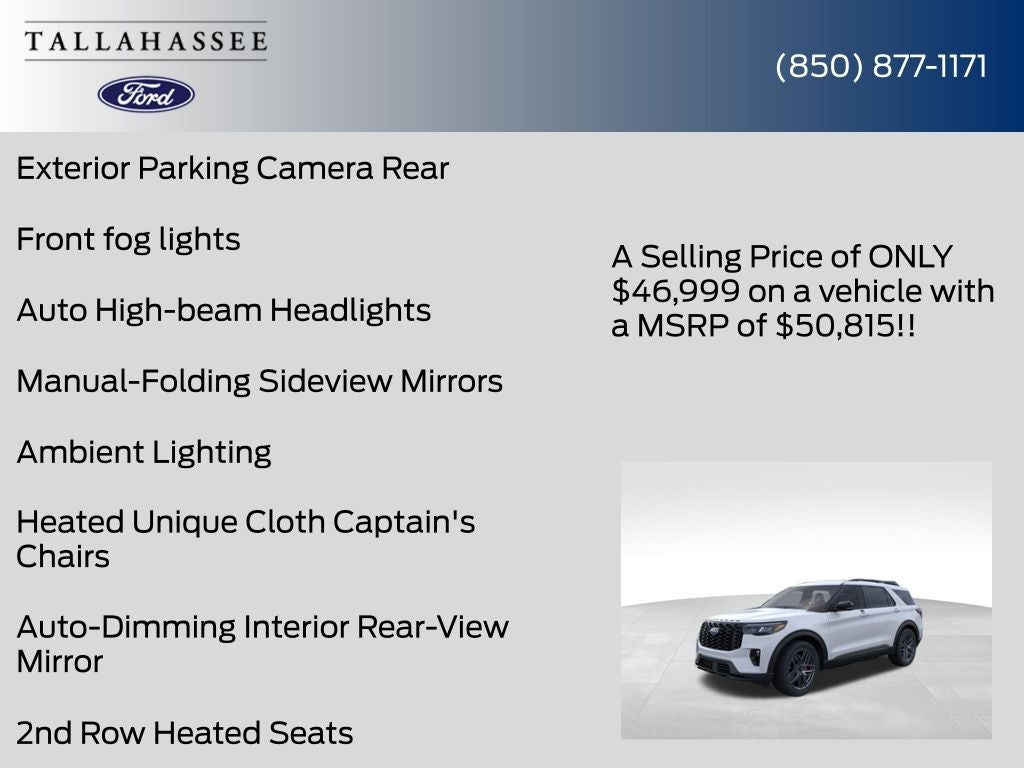 2026 Ford Explorer ST-Line