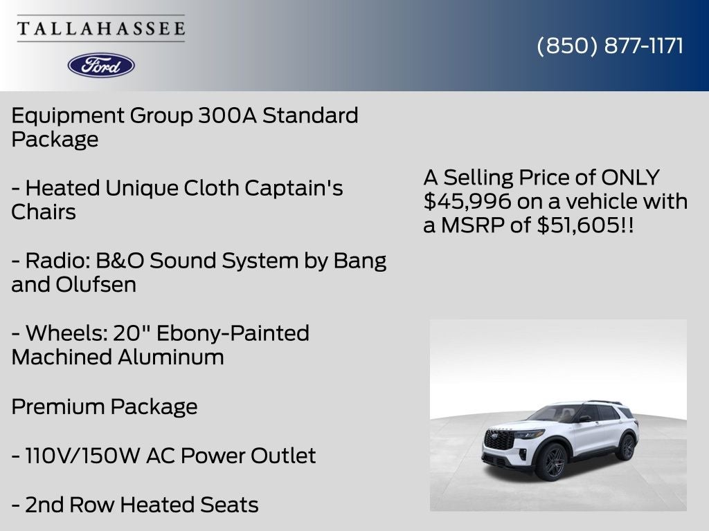 2026 Ford Explorer ST-Line