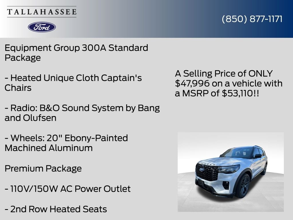 2026 Ford Explorer ST-Line