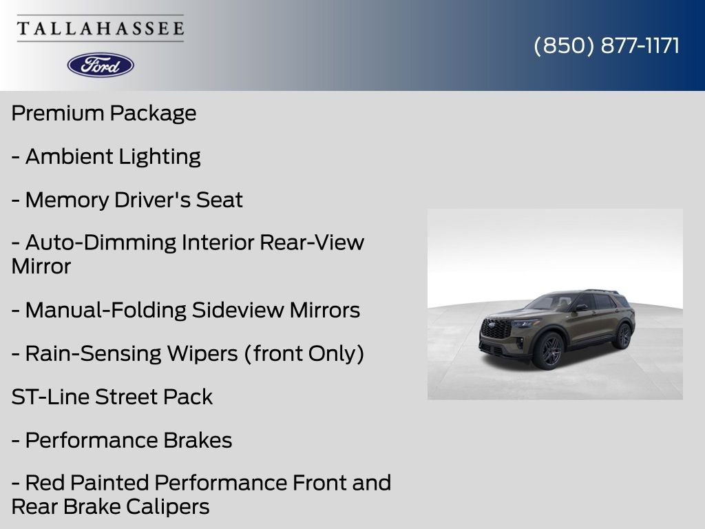 2026 Ford Explorer ST-Line