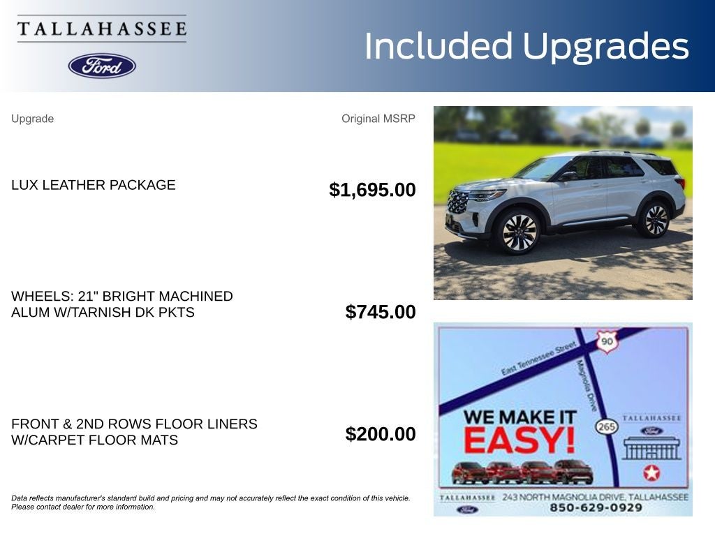 2026 Ford Explorer Platinum