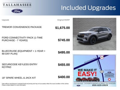 2026 Ford Explorer Tremor