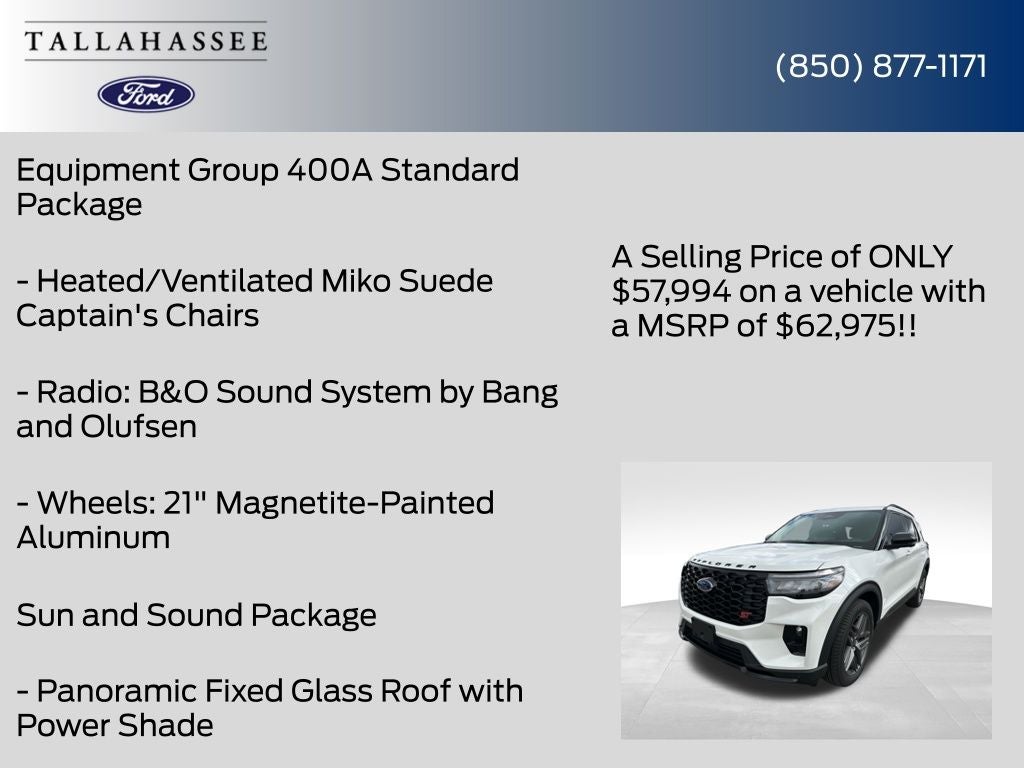 2026 Ford Explorer ST