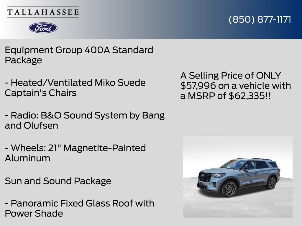 2026 Ford Explorer ST