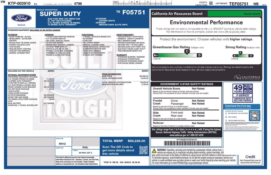 2026 Ford F-250SD XL