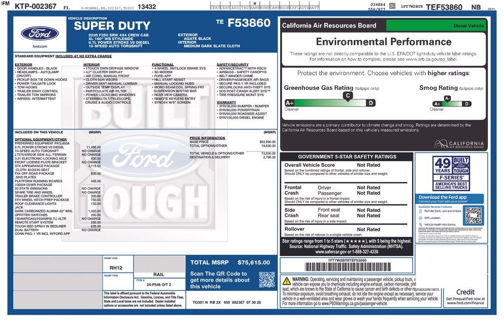 2026 Ford F-250SD XL